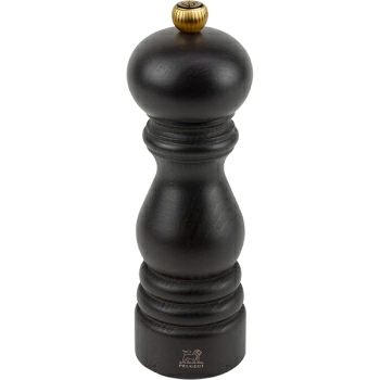 Мельница для перца метал.мех.; дерево,металл; D=5.4,H=18см; коричнев.,золотой