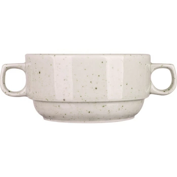 Бульон.чашка «Лайфстиль»; фарфор; 390мл; D=11см; песочн.