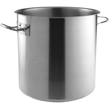 Кастрюля б/крыш.; сталь; 47.75л; D=40,H=38.5,L=57,B=41.5см; металлич.