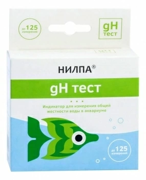 Тест воды на общую жесткость (°GH) НИЛПА (Россия)