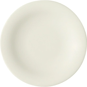 Тарелка мелкая «Рафинез»; фарфор; D=21см; слон.кость