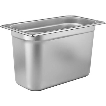 Гастроемкость (1/3); сталь нерж.; 6.8л; H=20,L=32.5,B=17.6см; металлич.