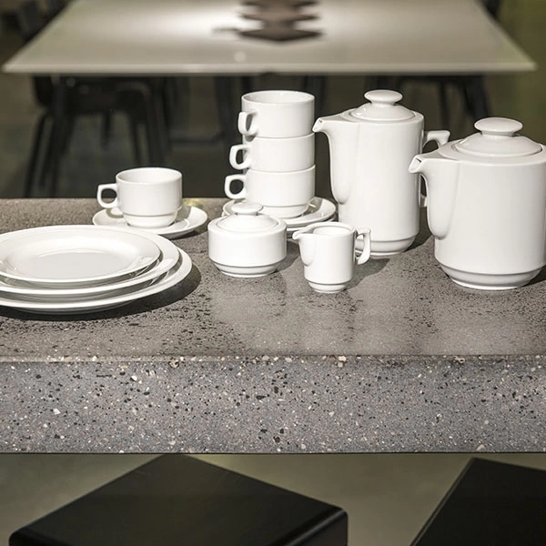 Кофейник с крыш. «Прага»; фарфор; 400мл; D=9,H=13,L=15см; белый