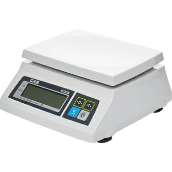 Весы электр. SW-20 20кг с адаптер. дискретность 10г.; пластик,металл; H=13.7,L=28.7,B=26см; 10вт; бе