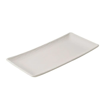 Блюдо прямоуг. «Арборесценс»; фарфор; L=30,B=12см; слон.кость