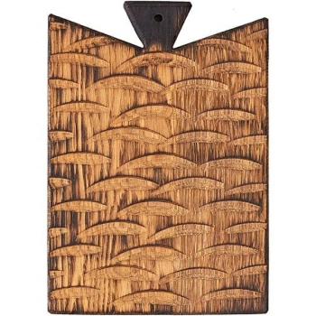 Доска для подачи прямоуг.с ручкой; дуб; H=25,L=260,B=180мм