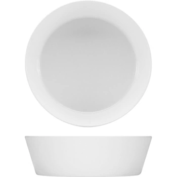 Салатник «Пьюрити»; фарфор; D=19см; белый
