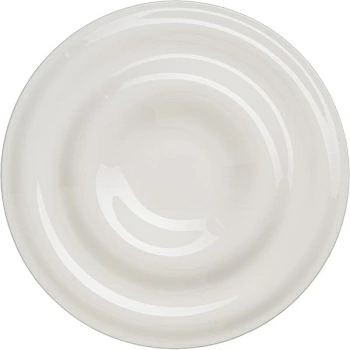 Тарелка «Дивинити»; фарфор; D=31,H=3см; белый