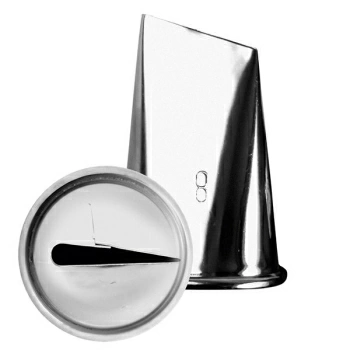 Насадка конд. «Лента»; сталь нерж.; D=35/25,H=55мм; металлич.