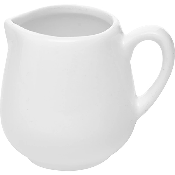 Молочник «Кунстверк»; фарфор; 38мл; D=3.6,H=4,L=6см; белый
