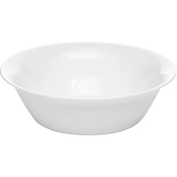 Тарелка глубокая «Перформа»; стекло; 400мл; D=17.5,H=5.5см; белый