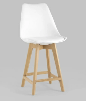 Стул полубарный FRANKFURT белый