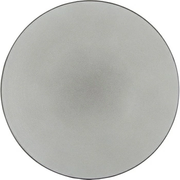 Тарелка  мелкая «Экинокс»; керамика; D=28,H=3.3см; серый