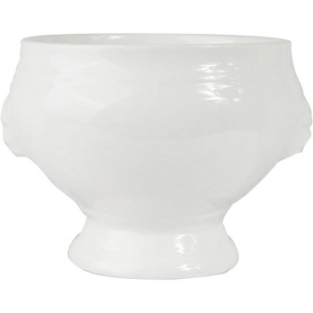 Бульон.чашка «Лион»; фарфор; 400мл; D=10,H=9.5,B=12см; белый