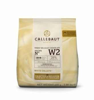 Белый шоколад Barry Callebaut в галетах 28%