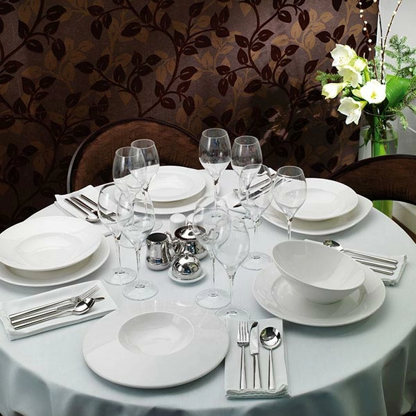 Блюдо «Монако Вайт»; фарфор; 240мл; D=31,H=4см; белый