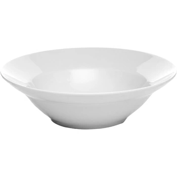 Салатник «Коллаж»; фарфор; 250мл; D=17см; белый