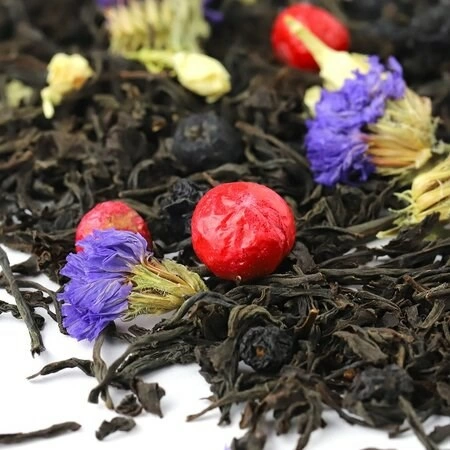 Чай ароматизированный черный Анютины глазки Цейлон LBS Tea