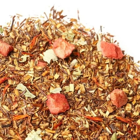 Чай ароматизированный травяной Ройбуш Земляничный LBS Tea