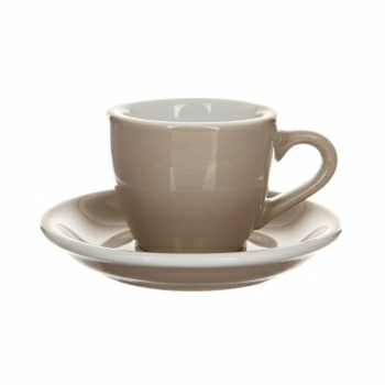 Кофейная пара Loveramics | Лаврамикс Egg 80мл серая