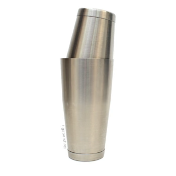 Шейкер Lumian Kenko Boston Tin & Half Tin 18-28 oz матовое серебро