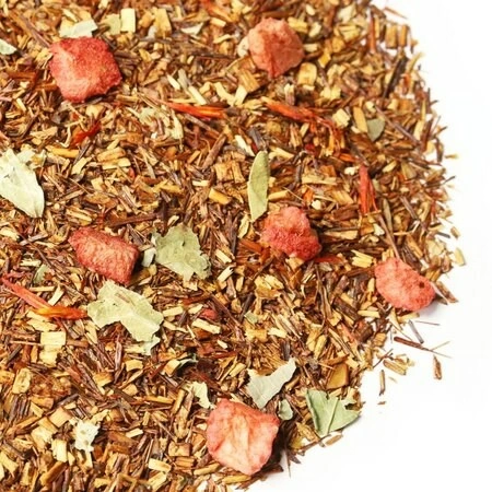 Чай ароматизированный травяной Ройбуш Земляничный LBS Tea