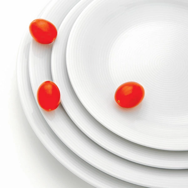 Тарелка мелкая «Это»; фарфор; D=31,H=3см; белый