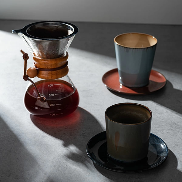 Блюдце; керамика; D=13.5/6,H=1.2см; синий