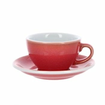 Кофейная пара Loveramics | Лаврамикс Egg 200мл коралловая