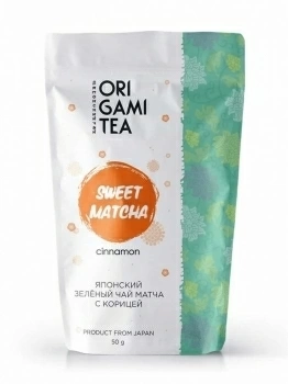 Японский чай Оригами Sweet matcha с корицей 50 г