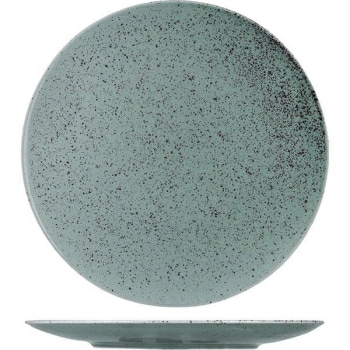 Тарелка для пиццы «Лайфстиль»; фарфор; D=30,H=2.5см; мятно-бирюз.