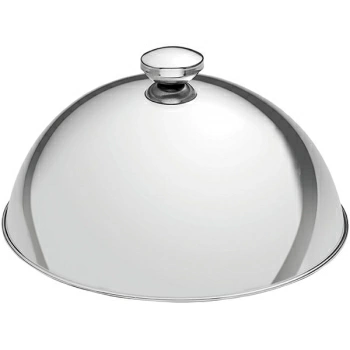 Фото Баранчик; сталь нерж.; D=24,H=12,L=24.5см; металлич. Баранчик; сталь нерж.; D=24,H=12,L=24.5см; металлич.