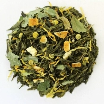 Зеленый чай Японская Липа, ароматизированный LBS Tea 500 гр.