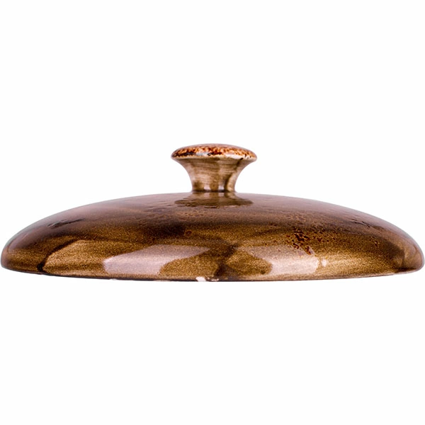 Крышка для супницы 1132 0337; фарфор; коричнев.