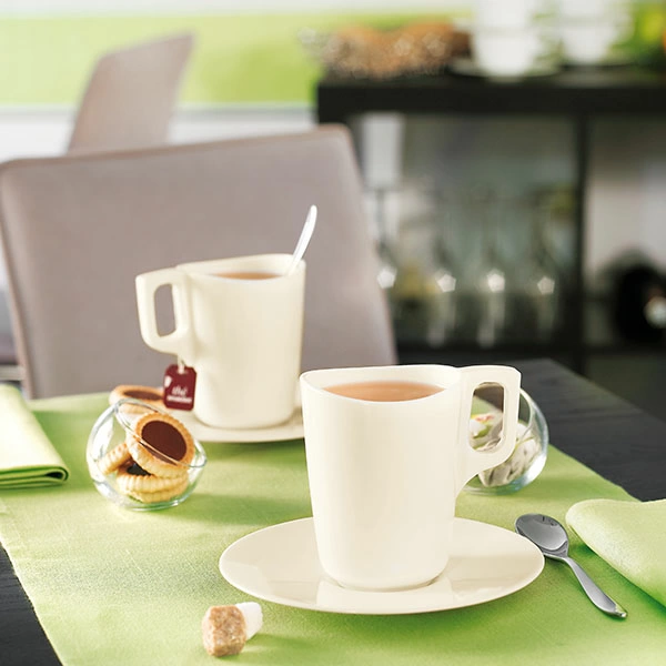 Блюдце «Зеникс»; зеникс; D=16,H=1.6см; белый