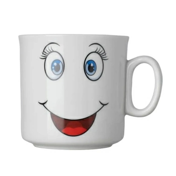 Кружка Улыбайся 200 мл фарфор