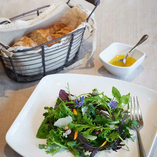 Салатник; фарфор; 450мл; H=6,L=14.5,B=14см; белый