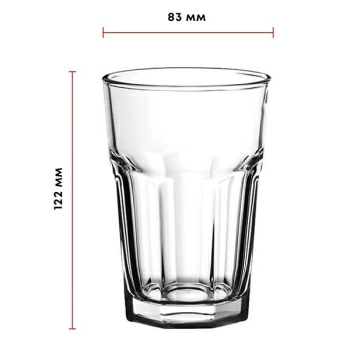 Хайбол «Касабланка»; стекло; 350мл; D=83,H=122мм; прозр.