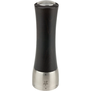 Мельница для соли мех. метал; дерево; D=6.5,H=21см; тем.дерево