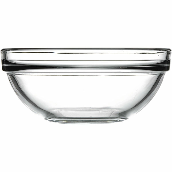 Салатник «Шеф»; стекло; 348мл; D=12,H=5.2см; прозр.