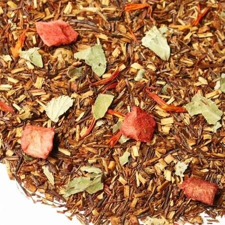 Чай ароматизированный травяной Ройбуш Земляничный LBS Tea