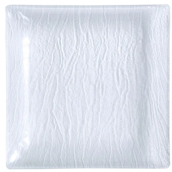 Блюдце квадратное «Минерали»; стекло; L=11,B=11см; матовый