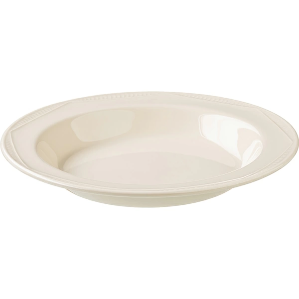 Тарелка глубокая «Айвори Монте Карло»; фарфор; 305мл; D=21.5,H=5см; слон.кость