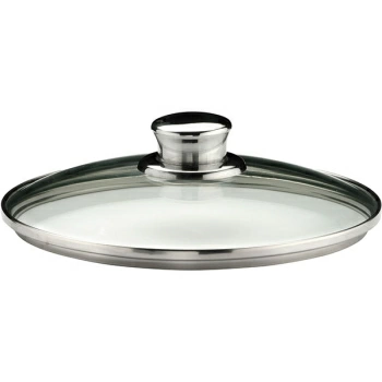 Крышка; стекло; D=30,H=5,L=31,B=31см; прозр.,металлич.