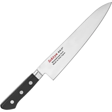 Нож кухонный «Осака» одностороняя заточка; сталь нерж.,полиоксиметилен; L=33/21см