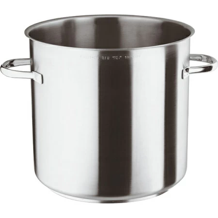 Кастрюля (индукция); сталь нерж.; 50л; D=40,H=39,L=56см; металлич.