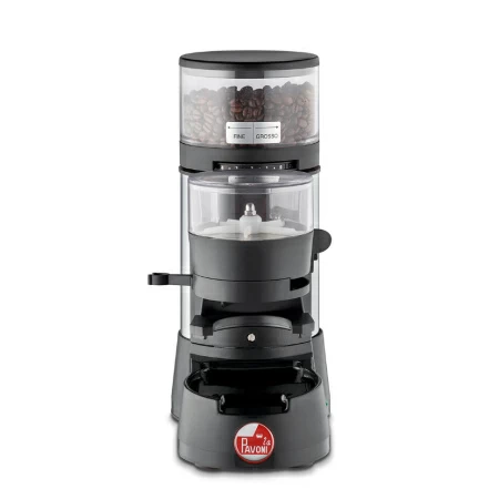 Кофемолка La Pavoni с плоскими жерновами, черный