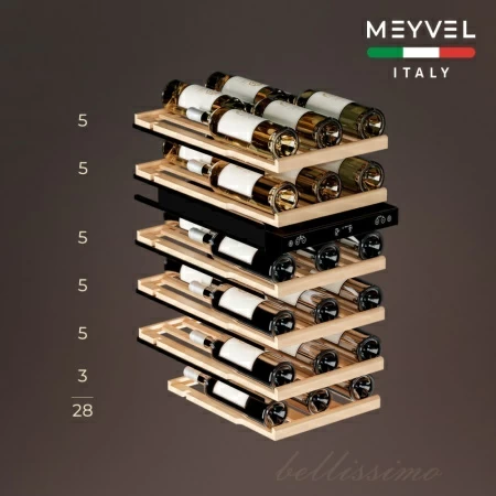 Винный шкаф Meyvel MV28NH-KWT2