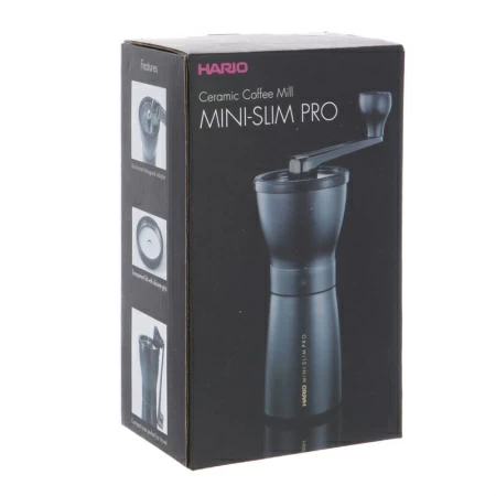 Кофемолка ручная HARIO Mini Slim PRO MMSP-1-B