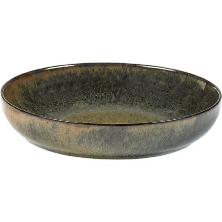 Салатник «Серфис»; керамика; 650мл; D=19,H=4см; серый